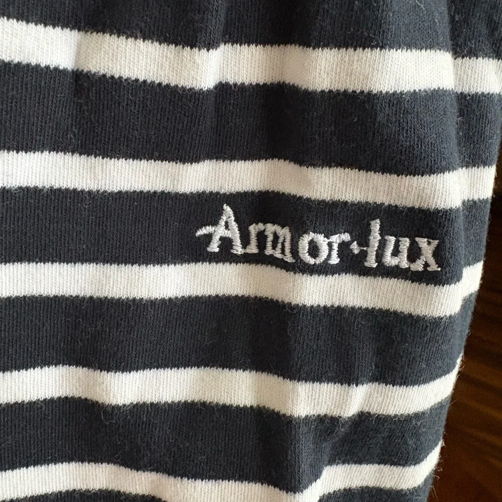 Armor Lux Lesconil Long-sleeve Breton Striped Long Sleeve Tee, ECU - Picture 4 of 10